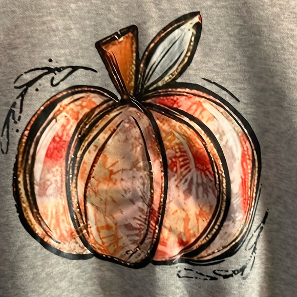 Cute Pumpkin Sweatshirt - Picture 1 of 4